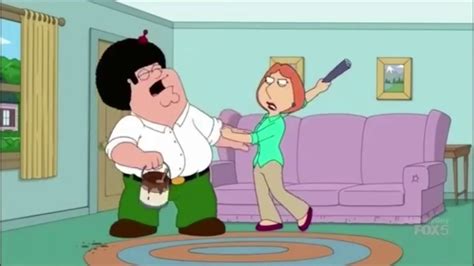 lois beats up peter|lois beats up peter house.